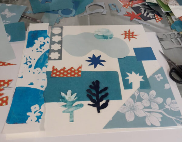 The art of collage - Dates on request