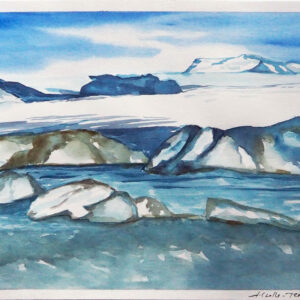 Islande-Glacier LagoonJökulsárlón (Iceland-Jökulsárlón Glacier Lagoon)