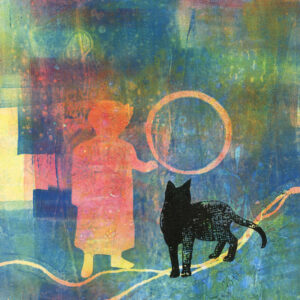 Le chat et le cerceau