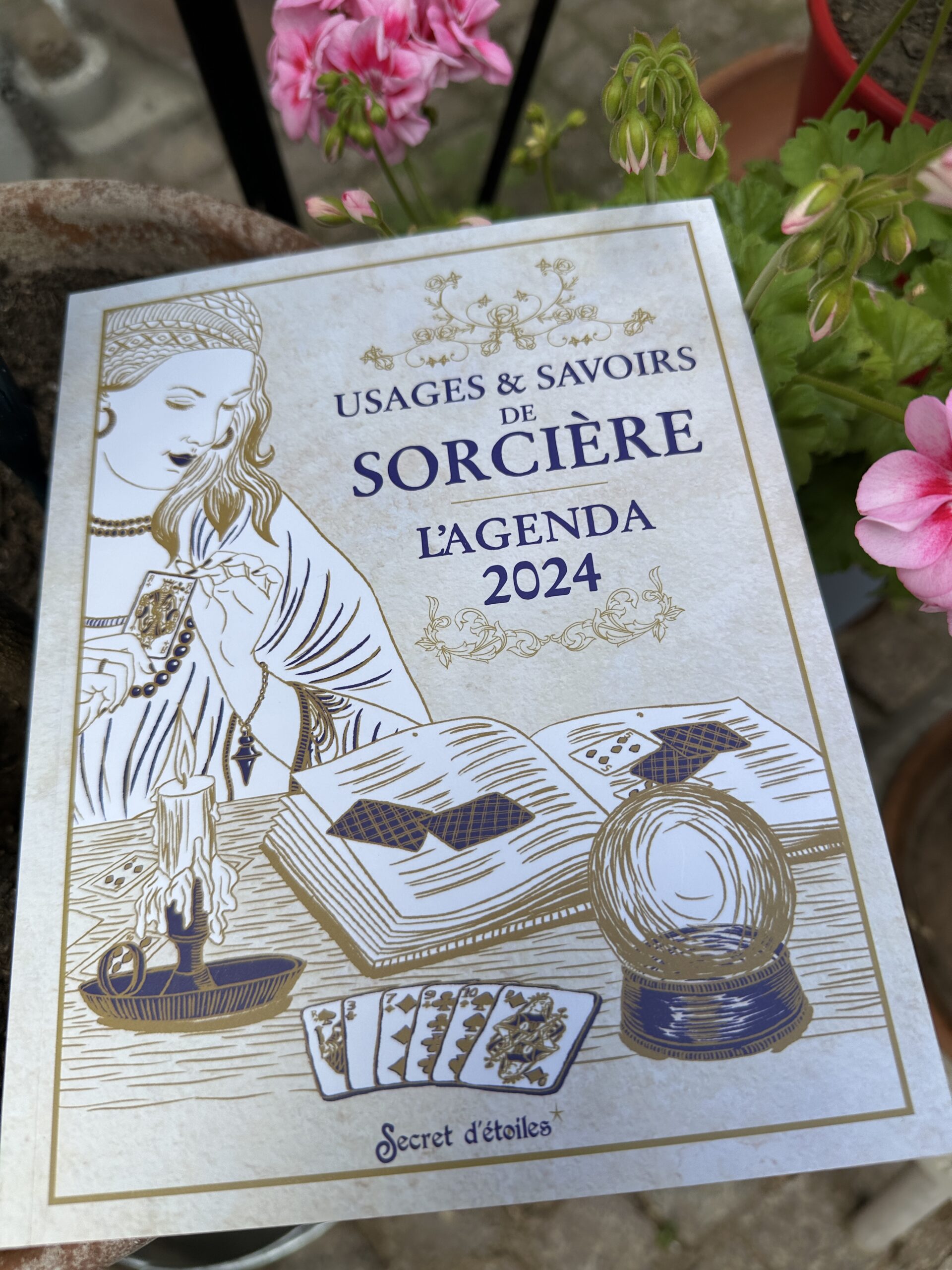 Calendrier sorcière 2023 - broché - Denise Crolle-Terzaghi, Livre