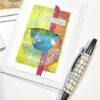 3 assorted double cards with envelopes - Zen moments - Image 3
