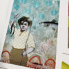 3 cartes doubles assorties avec enveloppes - Collages bucoliques – Image 3