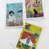 3 cartes doubles assorties avec enveloppes - Collages bucoliques – Image 7