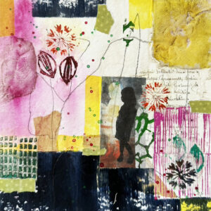 Mixed Media - Peinture et collage
