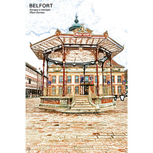 Belfort - Le kiosque à musique
