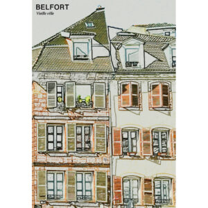 Belfort - Bâtisses anciennes typiques