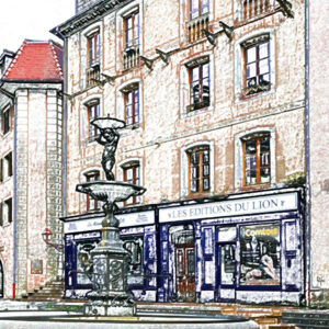 Belfort - Place de la grande fontaine