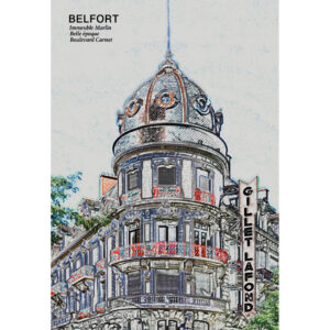 Belfort-Immeuble Marlin, belle époque, Bd.Carnot