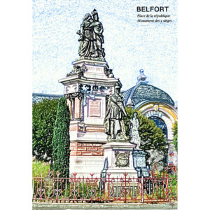 Belfort-Monument des 3 sièges