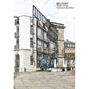 Belfort-Théâtre Grrranit, Faubourg de Montbéliard-3