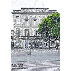 Belfort-Théâtre Grrranit, Faubourg de Montbéliard-2
